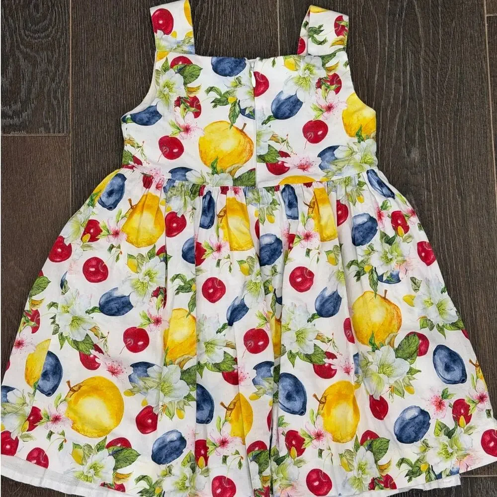 Mayoral Girls Fruit Dress Size 5